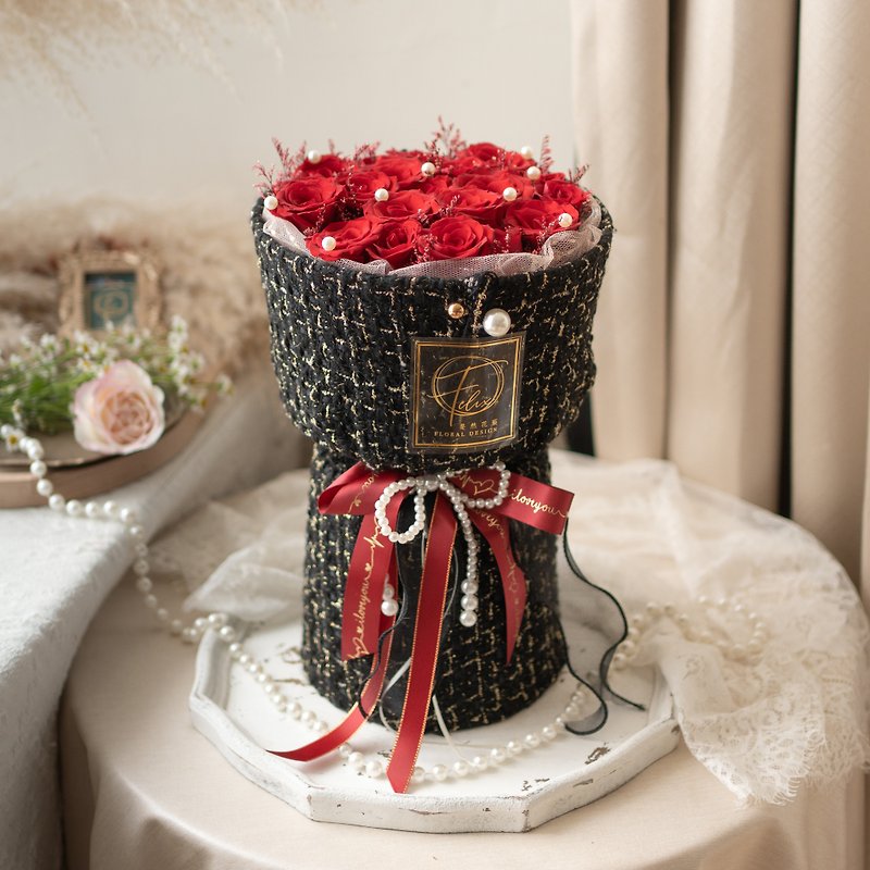 Small Fragrant Classic Rose Bouquet Red Rose Bouquet【Can be customized】 - Dried Flowers & Bouquets - Plants & Flowers Red