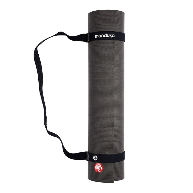 【Manduka】Commuter Mat Carrier 瑜珈墊揹繩 - Black - 運動配件 - 棉．麻 黑色