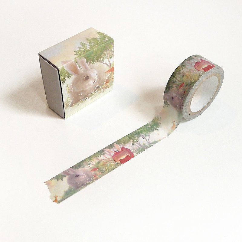Xiaotiejun紙テープ/森のウサギ
