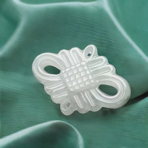 瓔珞珠寶盒 E.L.Jewelry Box 冰糯種翡翠吉祥結 | 天然緬甸玉翡翠A貨|送禮