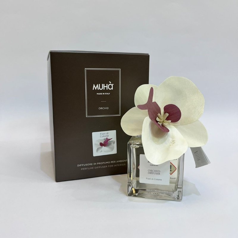 MUHà穆哈香氛 紅心蝴蝶蘭-晨光暖棉 100ml - 香氛/精油/擴香 - 精油 白色