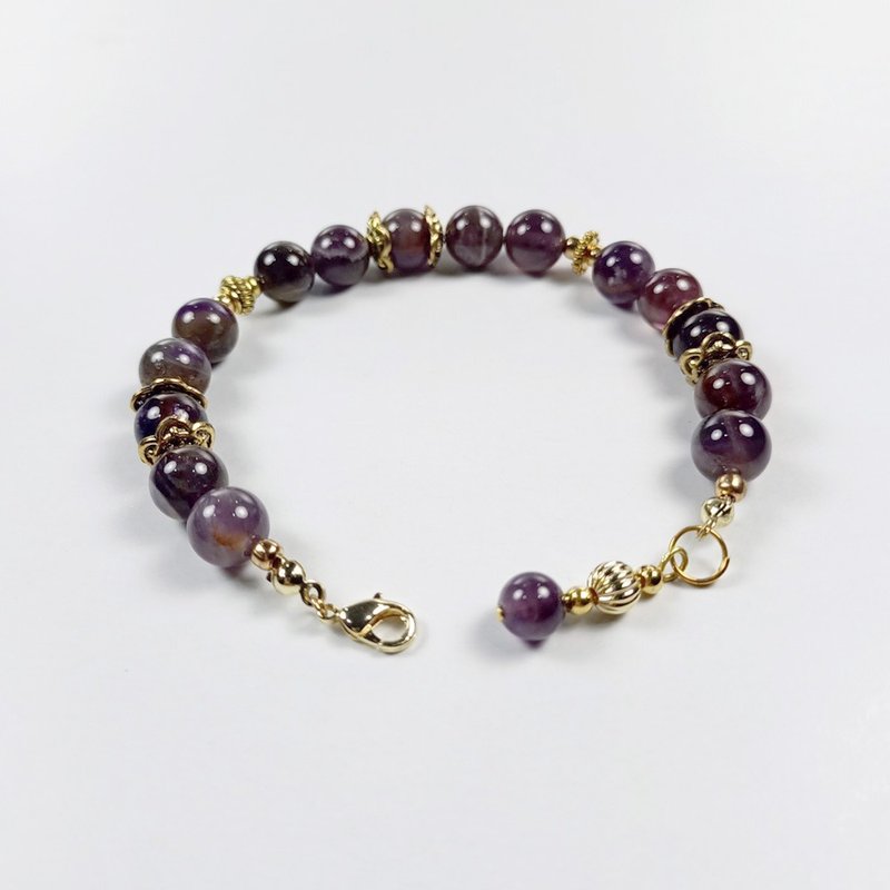 【VANYOYA】Happiness Series | Far-reaching Happiness | D005 Purple Cloud Bracelet - สร้อยข้อมือ - วัสดุอื่นๆ 