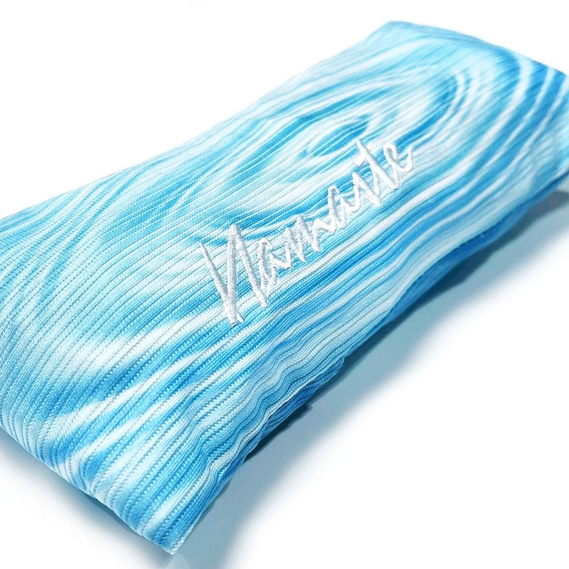 【NAMASTE】紓壓眼枕 - Water Ripple 水波紋 - 運動/健身器材 - 植物．花 藍色
