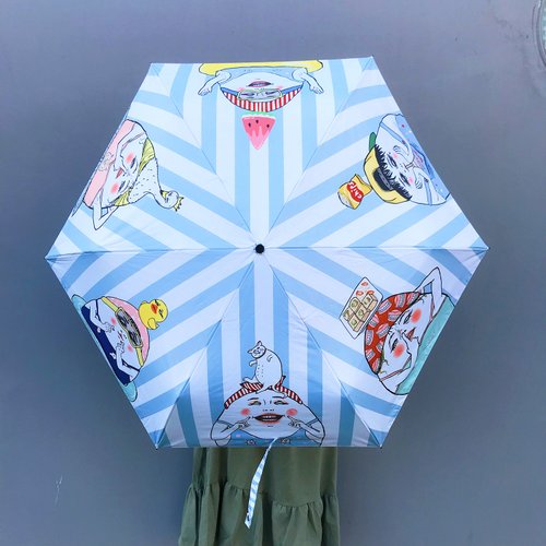 Shock MAMA 蛋定人生 蛋定人生 雨傘 遮陽傘