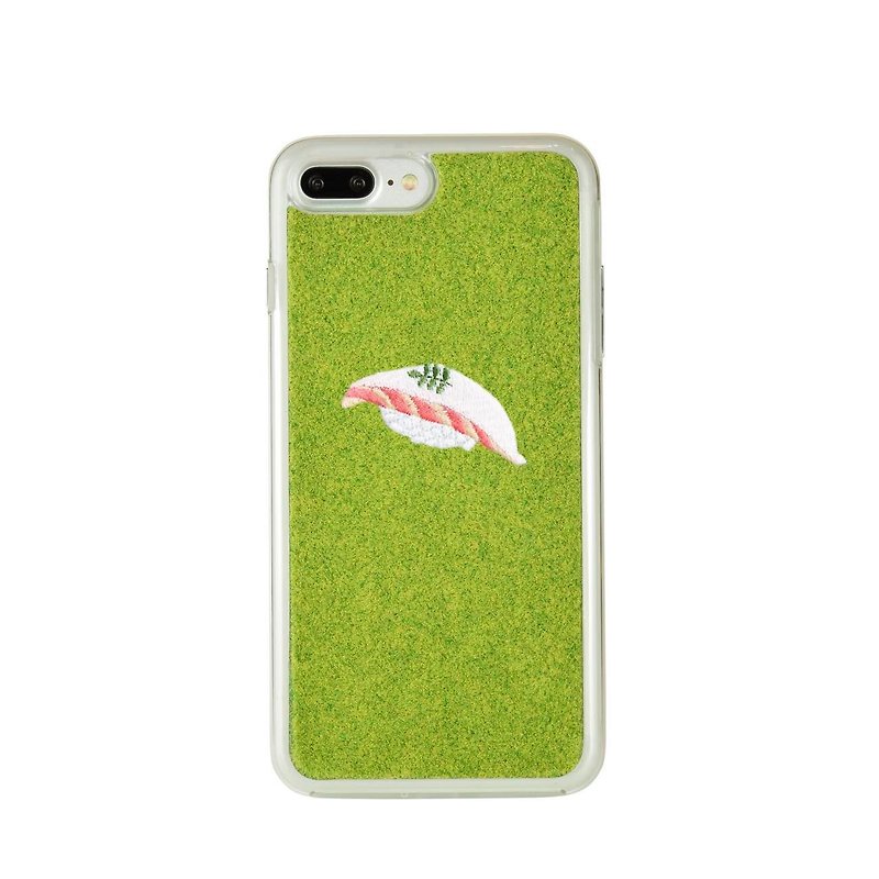 [iPhone7 Plus Case] Shibaful -Mill Ends Park Kyototo Sushi Madai- for iPhone 7 Plus - Phone Cases - Other Materials Green