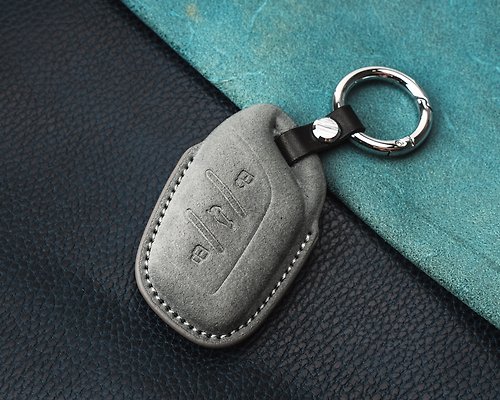 TTP_leathers 波賽頓手工皮件 【現貨版】MG HS PHEV ZS ZST 英倫摩里斯 汽車鑰匙包 汽車鑰匙套
