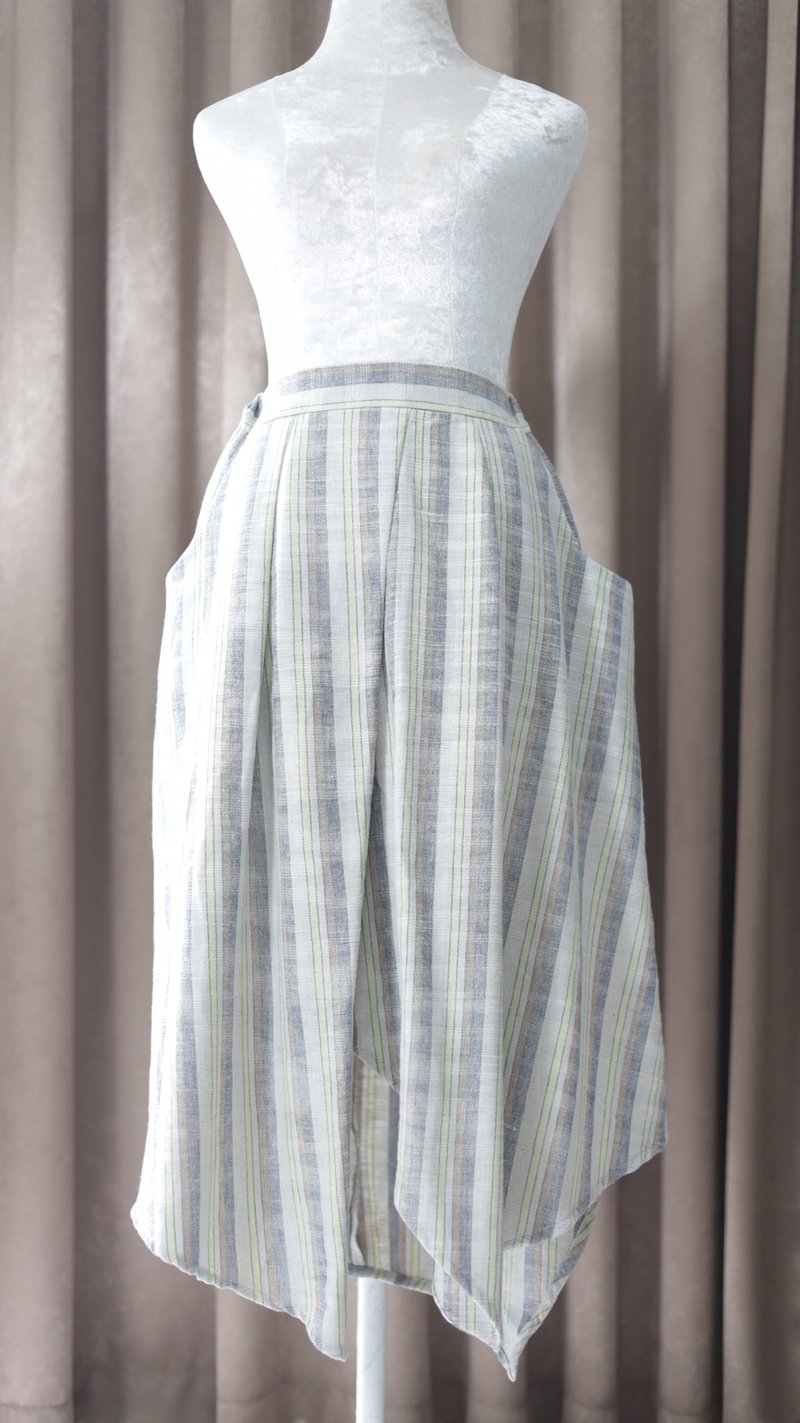 Loom & Leaf - Artisanal Drift Skirt - 裙子/長裙 - 棉．麻 多色