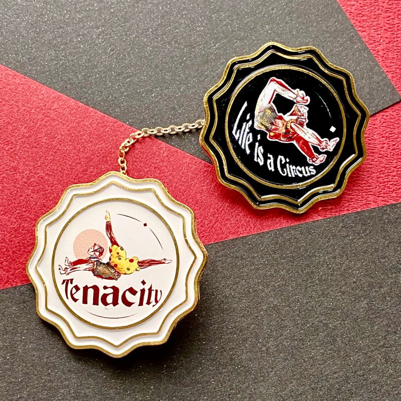 【Life Circus Series】【Tenacity】Brooch - เข็มกลัด - อลูมิเนียมอัลลอยด์ 