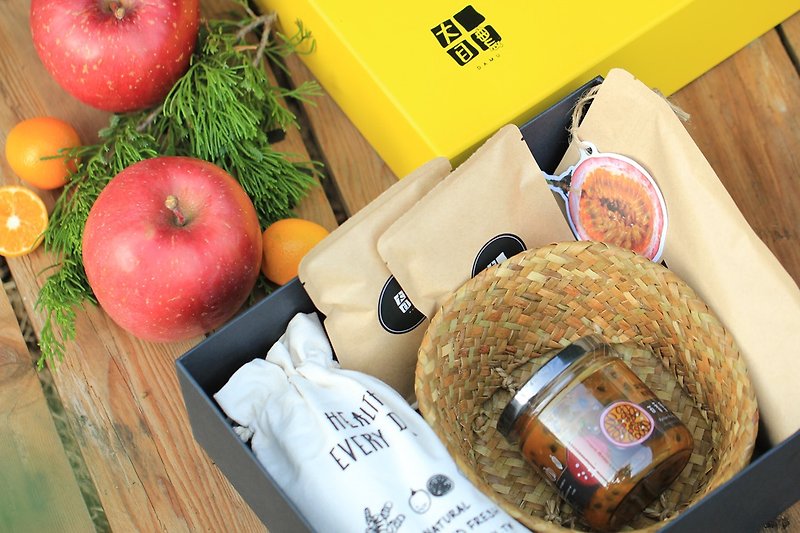 Gift Box-Sweet Fragrant Gift/Five Entry - Tea - Fresh Ingredients Red