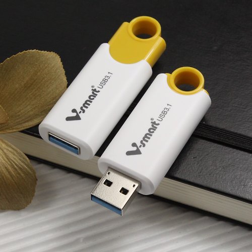 V-smart Playcolor玩色隨身碟 Canary Yellow USB3.1-16GB 絲雀黃