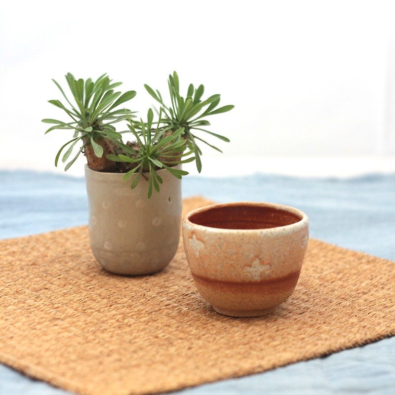 ceramic shino bowl - เซรามิก - ดินเผา สีส้ม