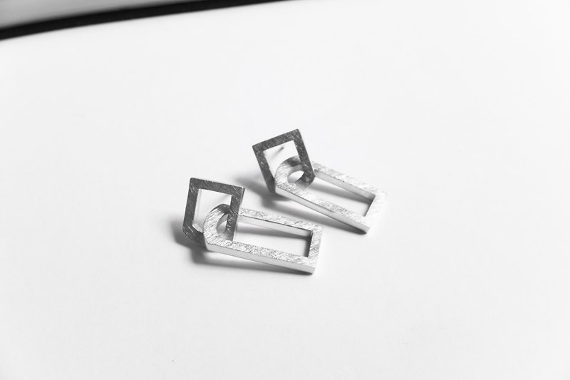 Stylish earrings - Earrings & Clip-ons - Silver 