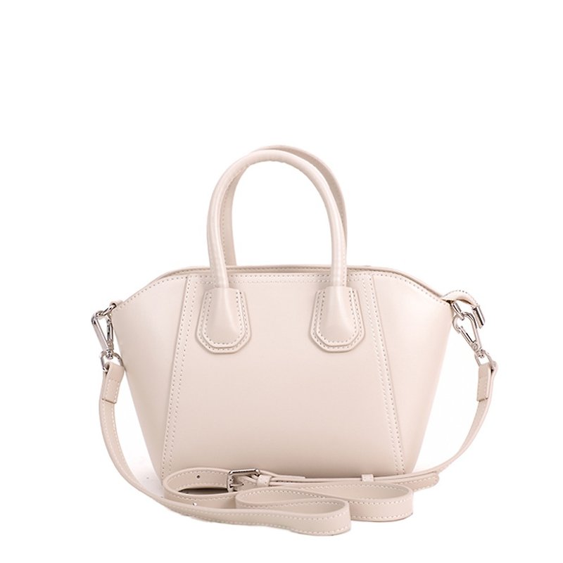 Roberta di Camerino KELLY DOUBLE FUNCTION BAG - Handbags & Totes - Genuine Leather White