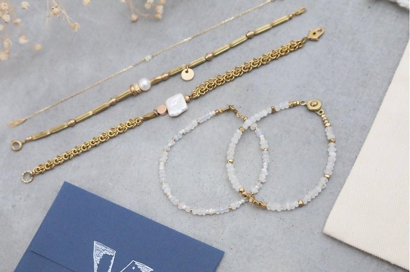 Exclusive order Maggie huang 11/16 - Bracelets - Copper & Brass Gold