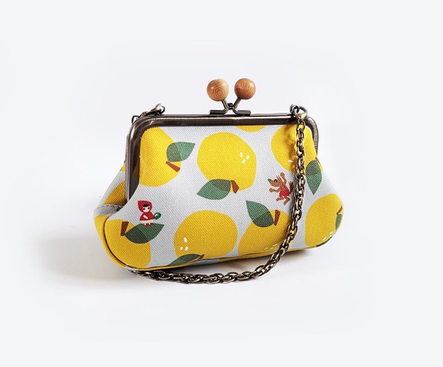 4-color cypress buckle fat mother and child bag with kiss