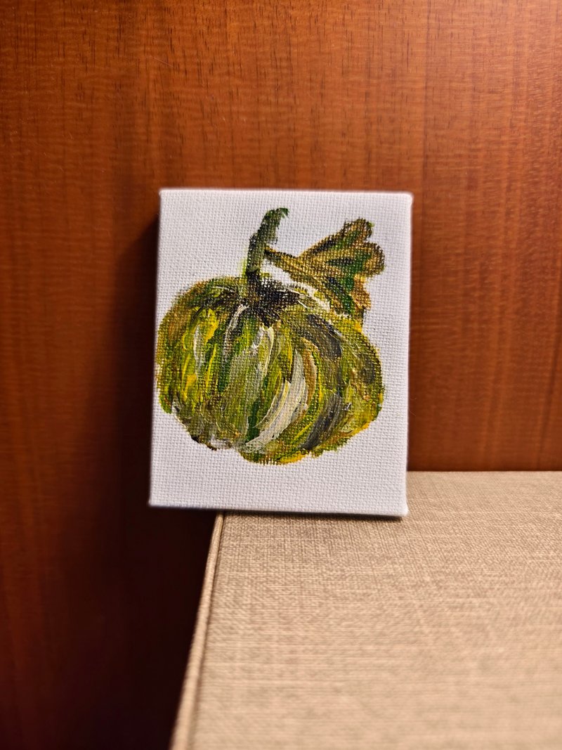 金瓜栗/迷你掛畫/壓克力水彩畫/裝飾畫/無框畫 - 海報/掛畫/掛布 - 棉．麻 