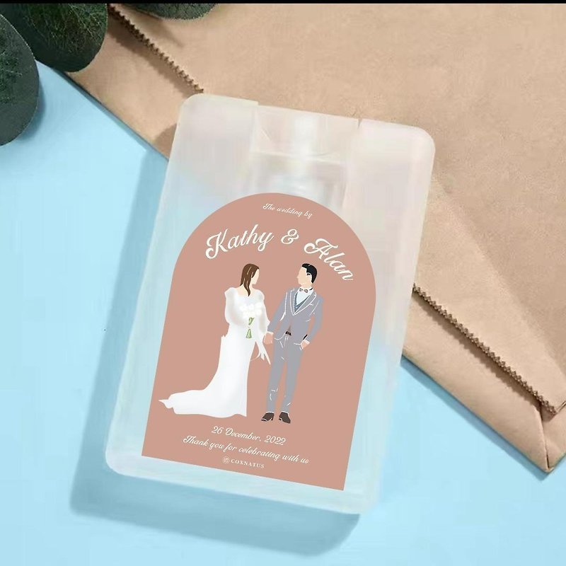 【Wedding Return Gift】Customized Aromatherapy Disinfectant Spray - Fragrances - Other Materials 