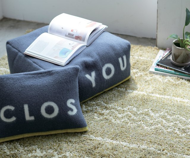 Close Your Eyes MINI CUSHION – LOOM&SPOOL