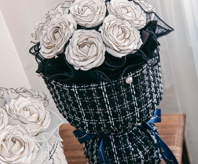 香りの小さな花束/シャネルブーケ/バレンタインデーブーケ/シャボン