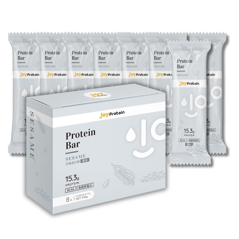 【JoyProtein】Sesame Protein Bar (47g*8 sticks) - อาหารเสริมและผลิตภัณฑ์สุขภาพ - วัสดุอื่นๆ 