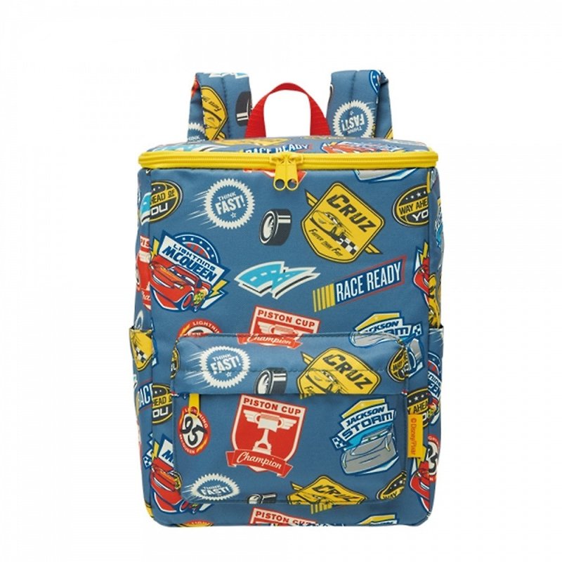 Skater-Children's Backpack (Waterproof Insulation Inner Layer) Lightning McQueen - กระเป๋าสะพาย - เส้นใยสังเคราะห์ หลากหลายสี