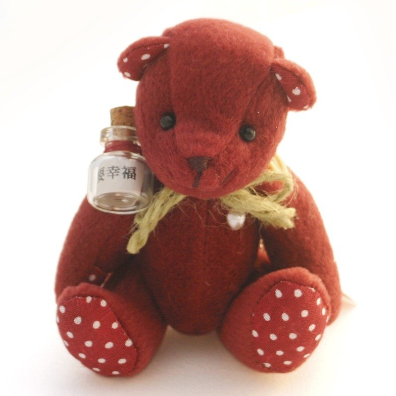 Guardian Sweetheart  Cocktail Bear - ตุ๊กตา - วัสดุอื่นๆ สีแดง