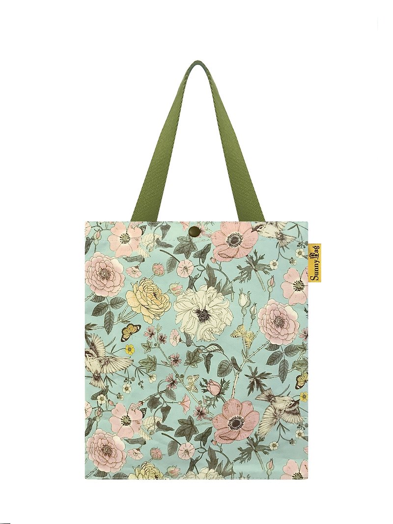 Sunny Bag-Cotton Book Bag/Wen Qing Bag-Flowers and Birds
