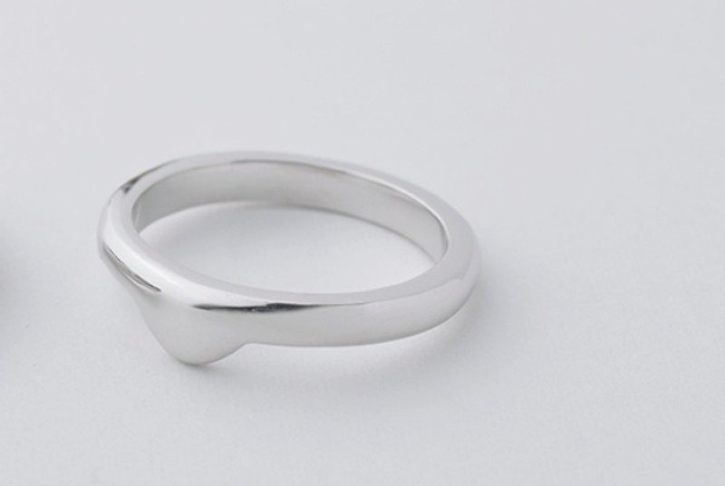 【Silver925】smileadd_round: ring - แหวนทั่วไป - โลหะ สีเงิน