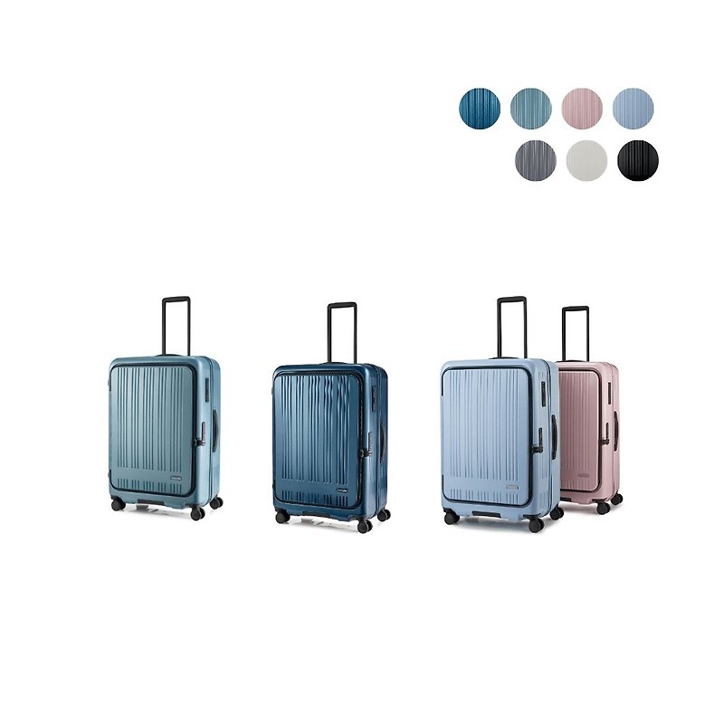 [Luggage/24H fast shipping] 24-inch expandable PC case Japanese silent wheel antibacterial lining - กระเป๋าเดินทาง/ผ้าคลุม - พลาสติก หลากหลายสี