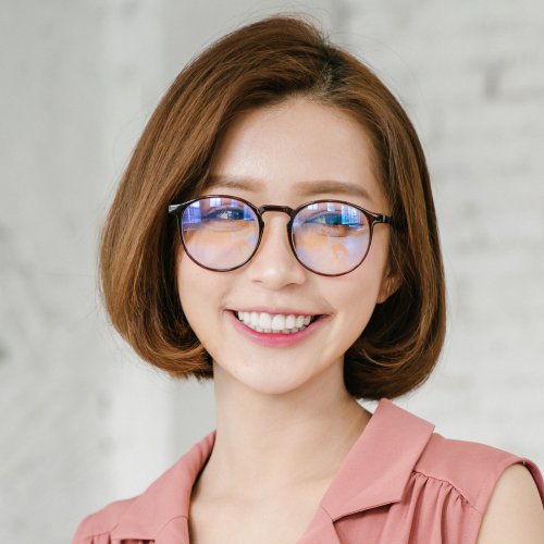 ALEGANT 時尚墨鏡│濾藍光眼鏡 百老匯的城市光廊│簡約造型輕量亮棕圓框UV400濾藍光眼鏡