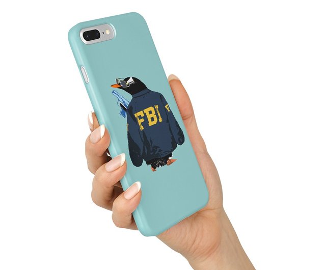 iPhone case FBI penguin Shop 3745 Phone Cases Pinkoi