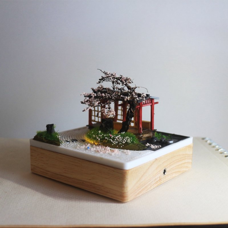 犬山印象 - 櫻花小築 - 擺飾/家飾品 - 木頭 粉紅色