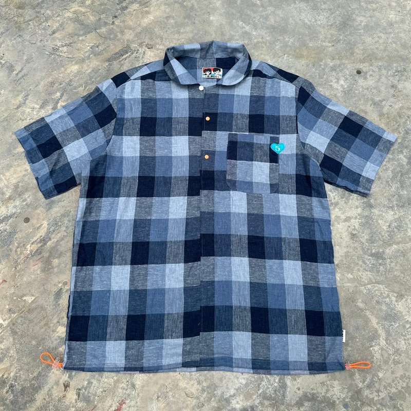 Super.5 - Lisbon Shirt (Rio Patch) - Men's Shirts - Other Materials Blue