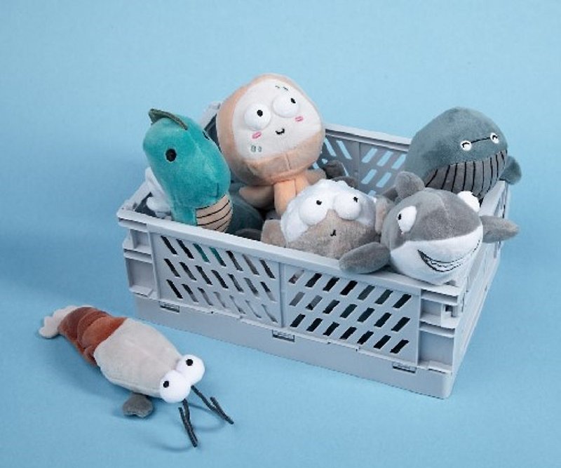 【LIFEAPP】Pet toy marine series-6 kinds of marine creatures to choose from - Pet Toys - Polyester Blue