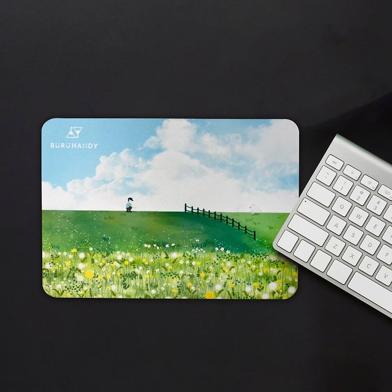 Mouse Pad-Blood Taiwan Wild Flowers 27.5x19.5cm