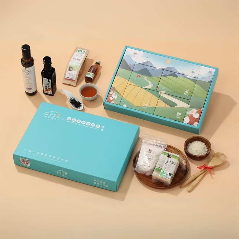 柴米油鹽醬醋茶禮盒 - 醬料/調味料 - 玻璃 