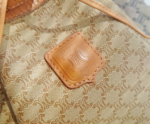 VINTAGE●CELINE●セリーヌ キャンバス巾着バケツバッグ 巾着／バケツ型バッグ | VintageShop solo