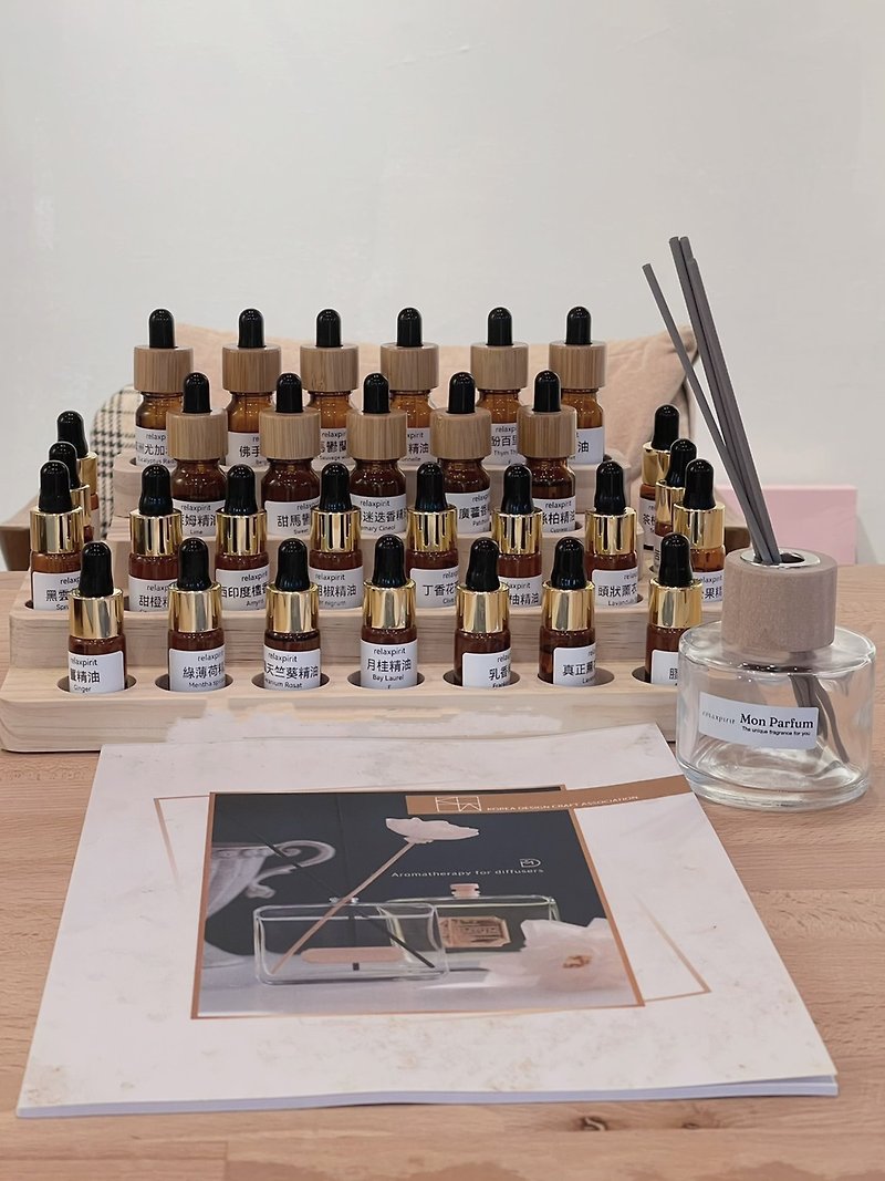 【Workshop(s)】One-day perfumer Korea KDCA essential oil diffuser bamboo and space spray fragrance license one person starts the class