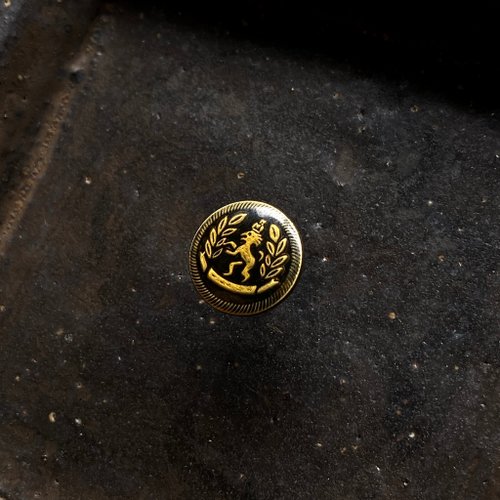 MonnaMonna 皇家銅獅復古耳環 (針式/單耳)
