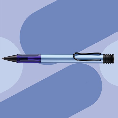 LAMY TAIWAN 官方旗艦館 【雷雕刻字】LAMY 原子筆 限量單盒 / AL star 2024 新色- 冰霜藍