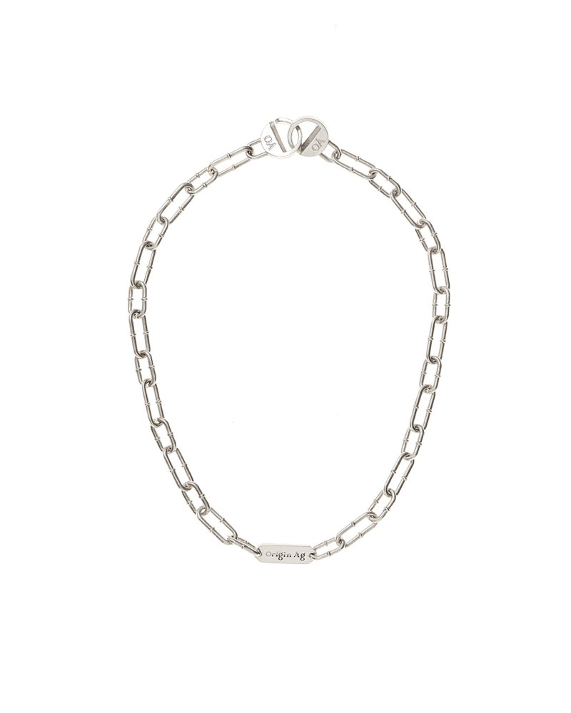 OA IRON CHAIN - Necklaces - Sterling Silver Silver