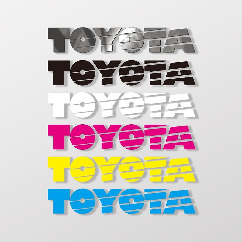 【SunBrother】TOYOTA/Car Sticker Trend Style II