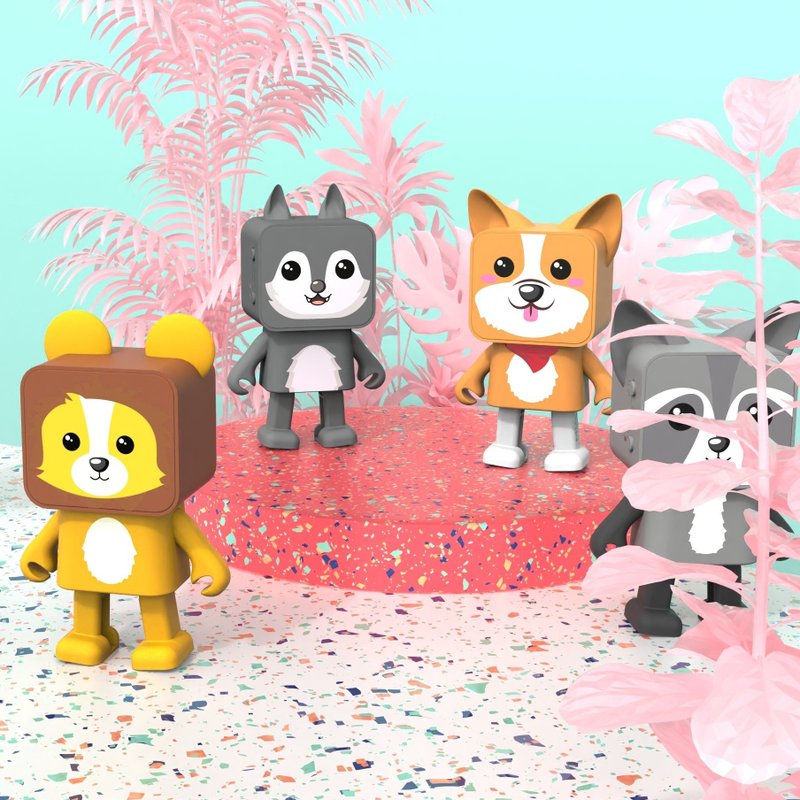 【喇叭】動物造型跳舞揚聲器 | 法國 MOB Dancing Animal speaker - 藍牙喇叭/音響 - 其他材質 