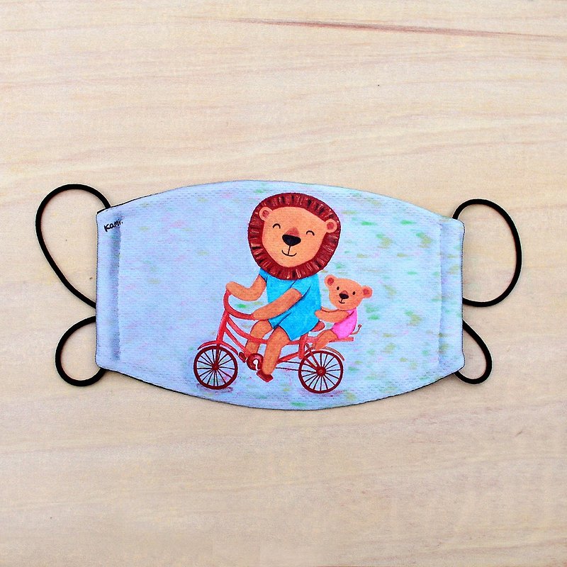 Masks-traveling by bicycle - Bikes & Accessories - Polyester Multicolor
