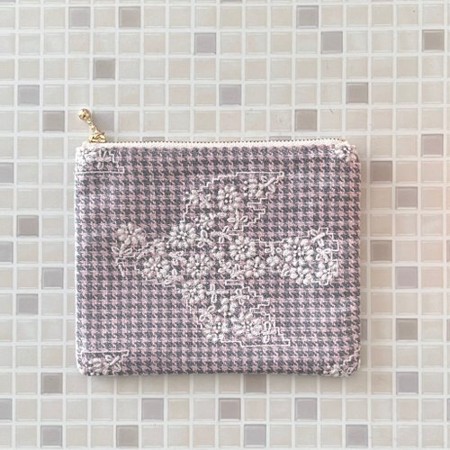 mina perhonen 鳥と蝶 スクエアポーチ odyssey choucho - ショップ