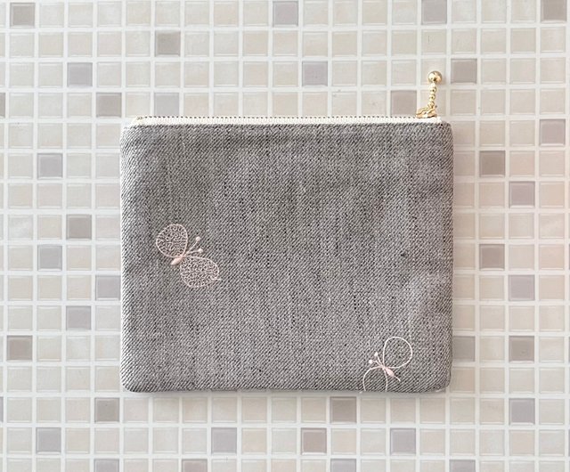 mina perhonen 鳥と蝶 スクエアポーチ odyssey choucho - ショップ