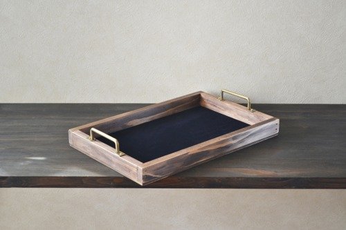 wooden simple cafe tray - Shop 0310mito Serving Trays & Cutting Boards ...