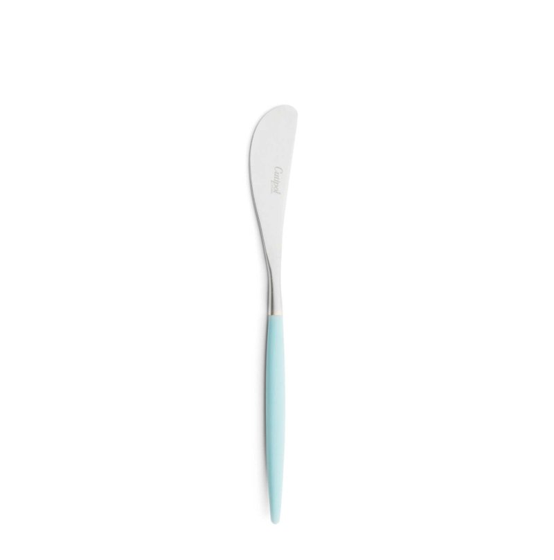 GOA TURQUOISE MATTE CUTLERY 17.5 CM Butter Knife - ช้อนส้อม - สแตนเลส สีน้ำเงิน