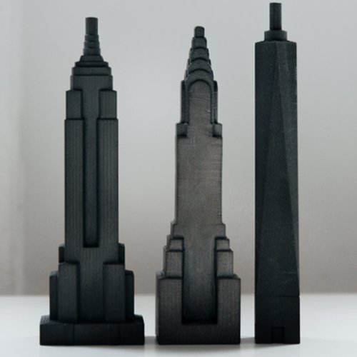 唯有家設計商店 美國 MoMA 石墨建築炭筆 Graphite Building 創意設計大廈擺件