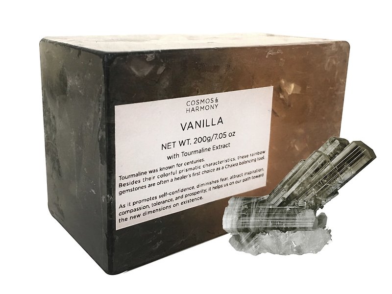 TOURMALINE SOAP - 200g Vanilla - Soap - Other Materials 